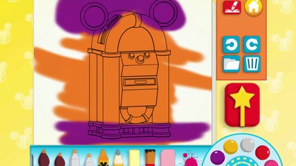 Colors Mickey Mouse Learn Colors for Children Disney Cartoon How to Color Mickey Coloring Book