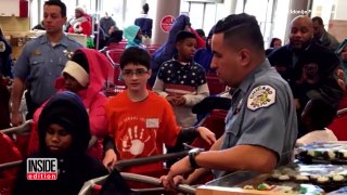 Police Department Treats Kids To Target Shopping Spree-v-6TgEh4QR4
