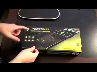 Unboxing the Powermat Wireless Charging Systems
