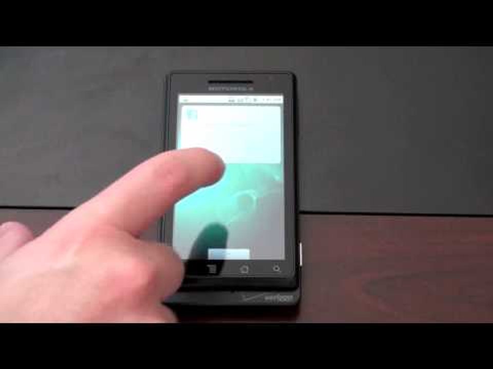 Motorola Droid OS Overview (Android 2.0)