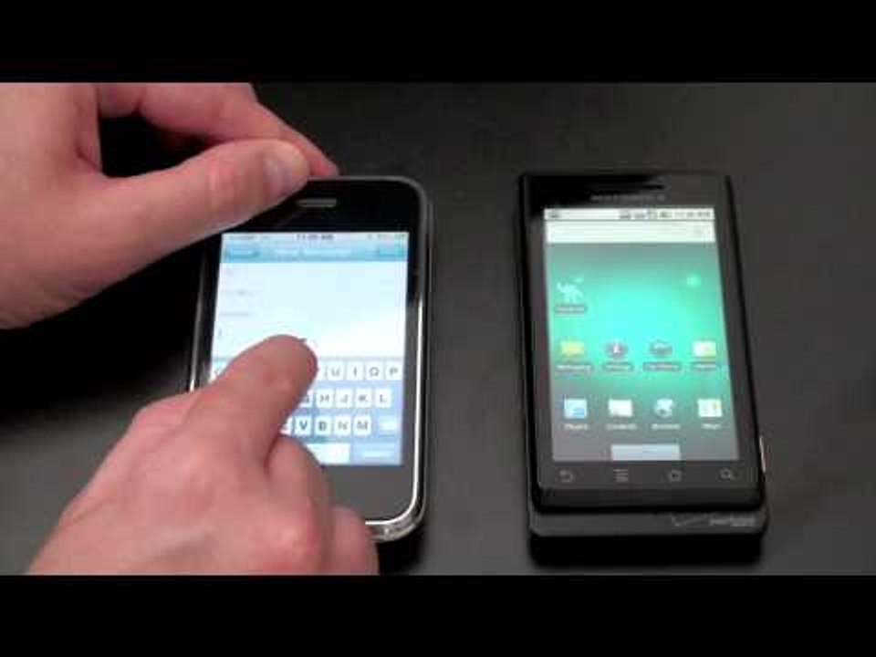 Motorola Droid Vs. iPhone 3GS