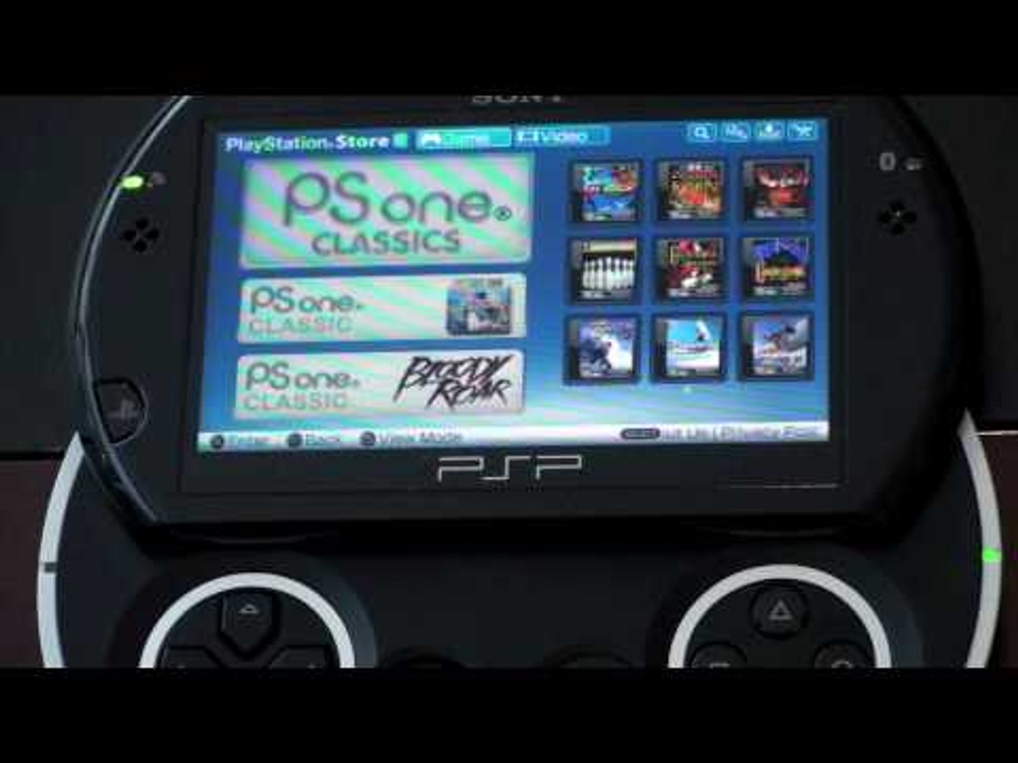 PlayStation Store for the PSP Go (Wireless Downloads) - video Dailymotion