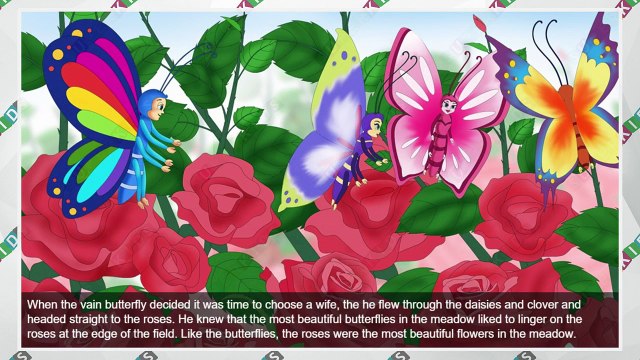 The Very Vain Butterfly Bedtime Stories Fairy Tale Short Stories for Kid Fairy Tales Stories