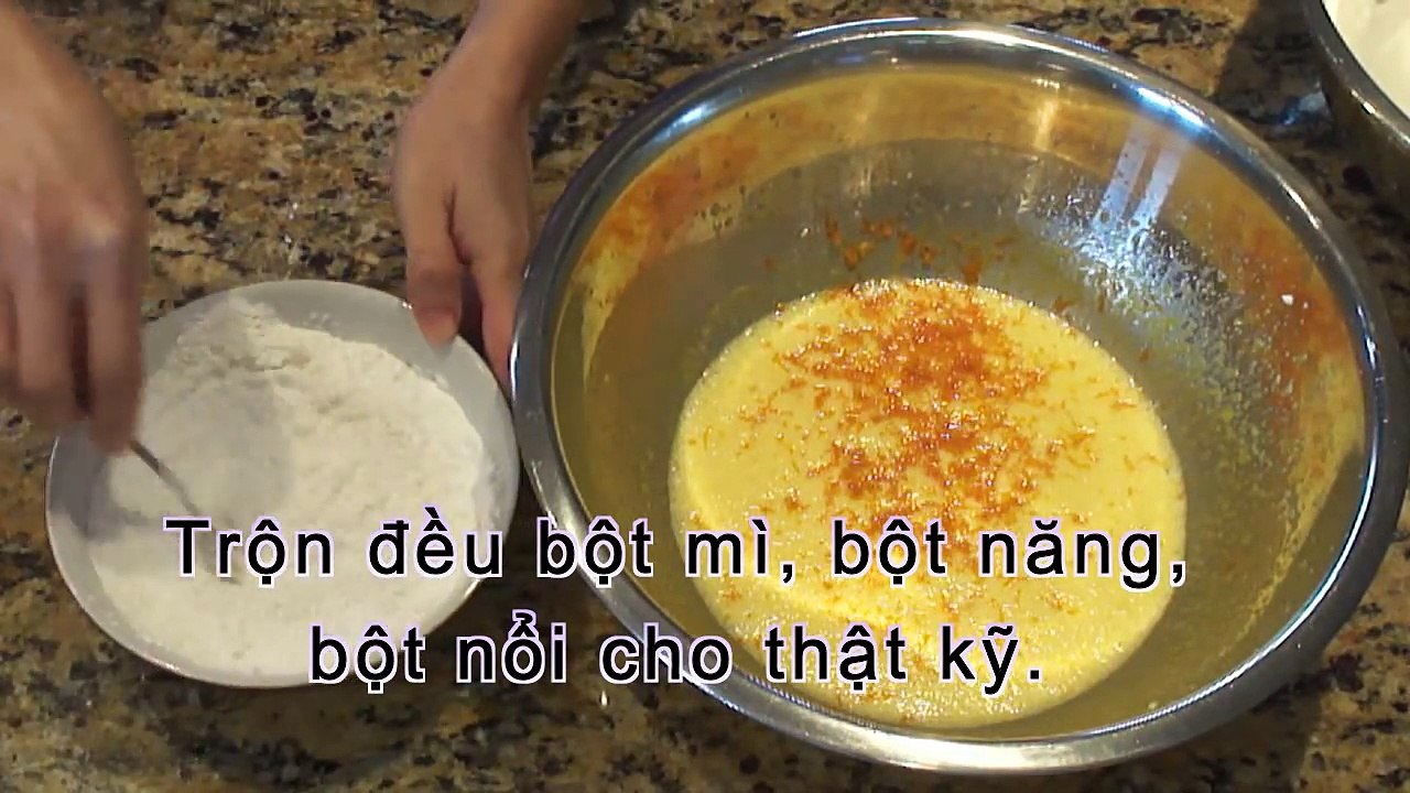 Bánh Bông Lan Cam