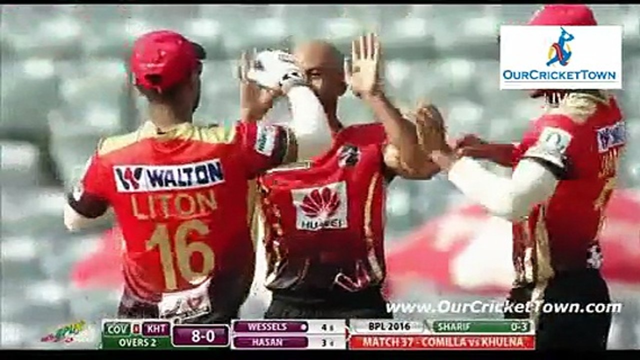 BPL 2016 : 37th Match Comilla Victorians vs Khulna Titans Part 1 | BPL T20 2016 | www.OurCricketTown.Com