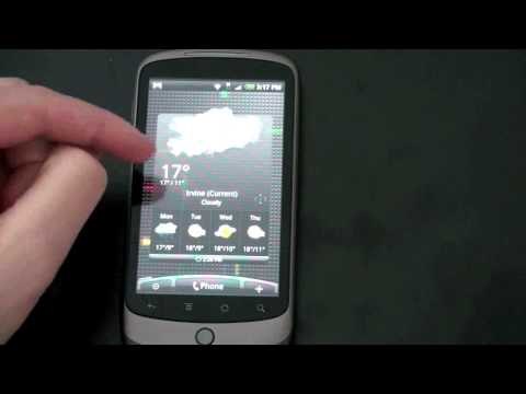 HTC Sense on the Nexus One (Desire ROM)