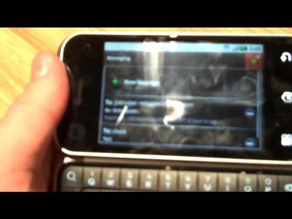 Motorola Backflip: Hands On