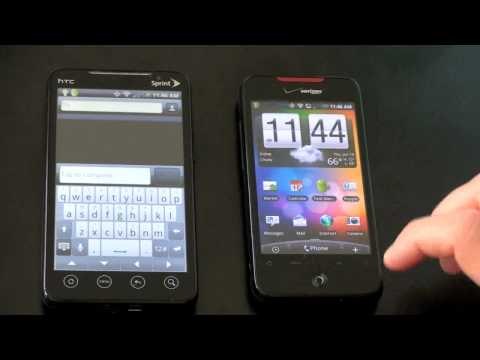 HTC EVO 4G vs. Droid Incredible