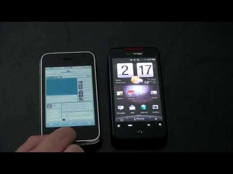 iPhone 3GS Vs. Droid Incredible: Round 2