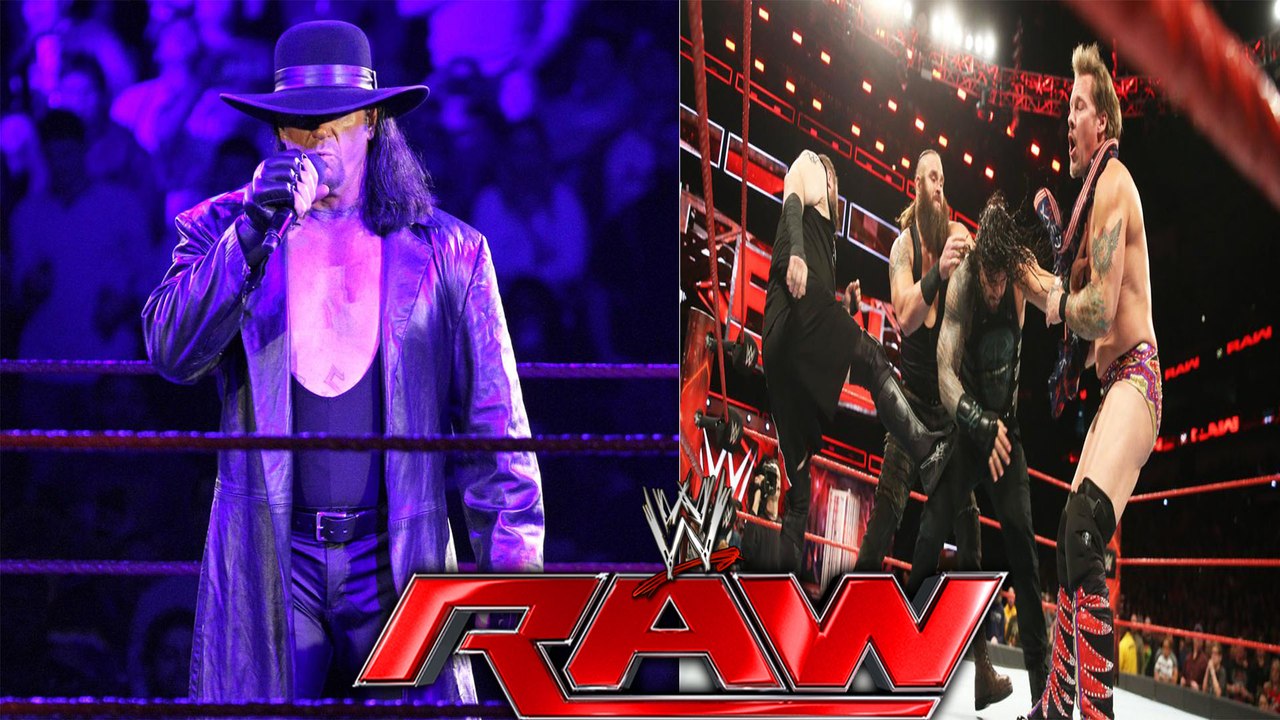 WWE Monday Night RAW 1/9/2017 : The Undertaker Returns - WWE RAW 9 January 2017 Highlights HD
