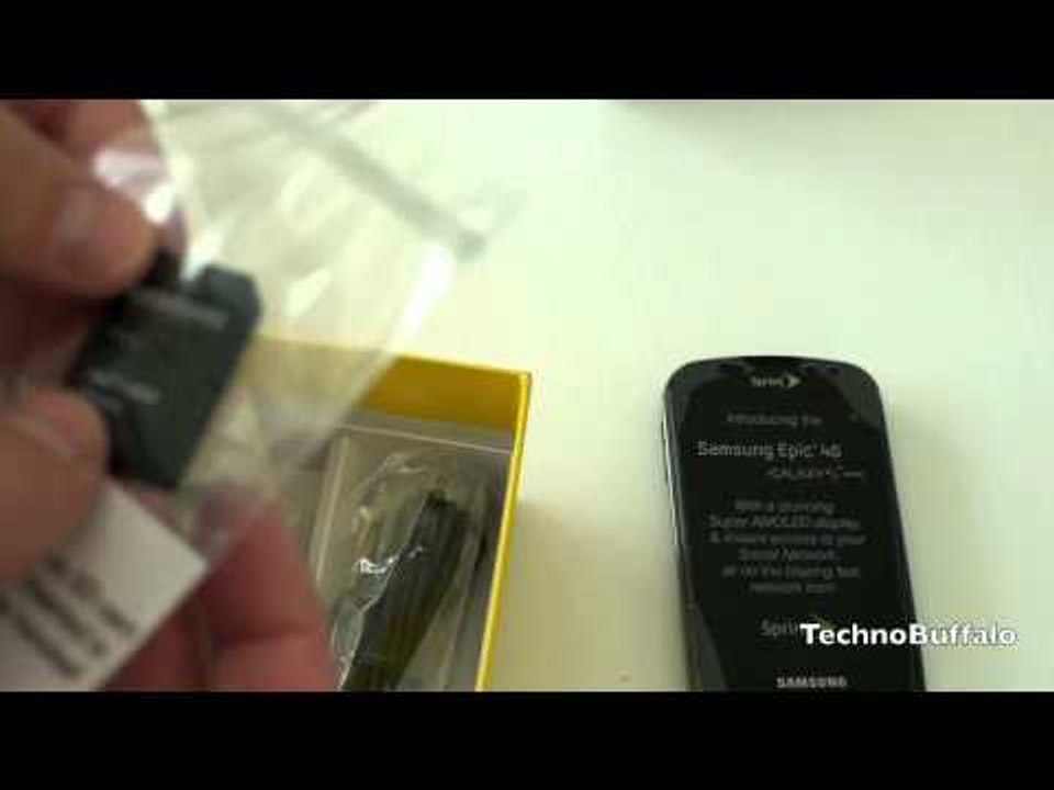 Samsung Epic 4G Unboxing