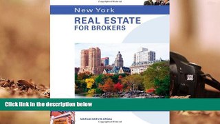 Read  New York Real Estate for Brokers  Ebook READ Ebook