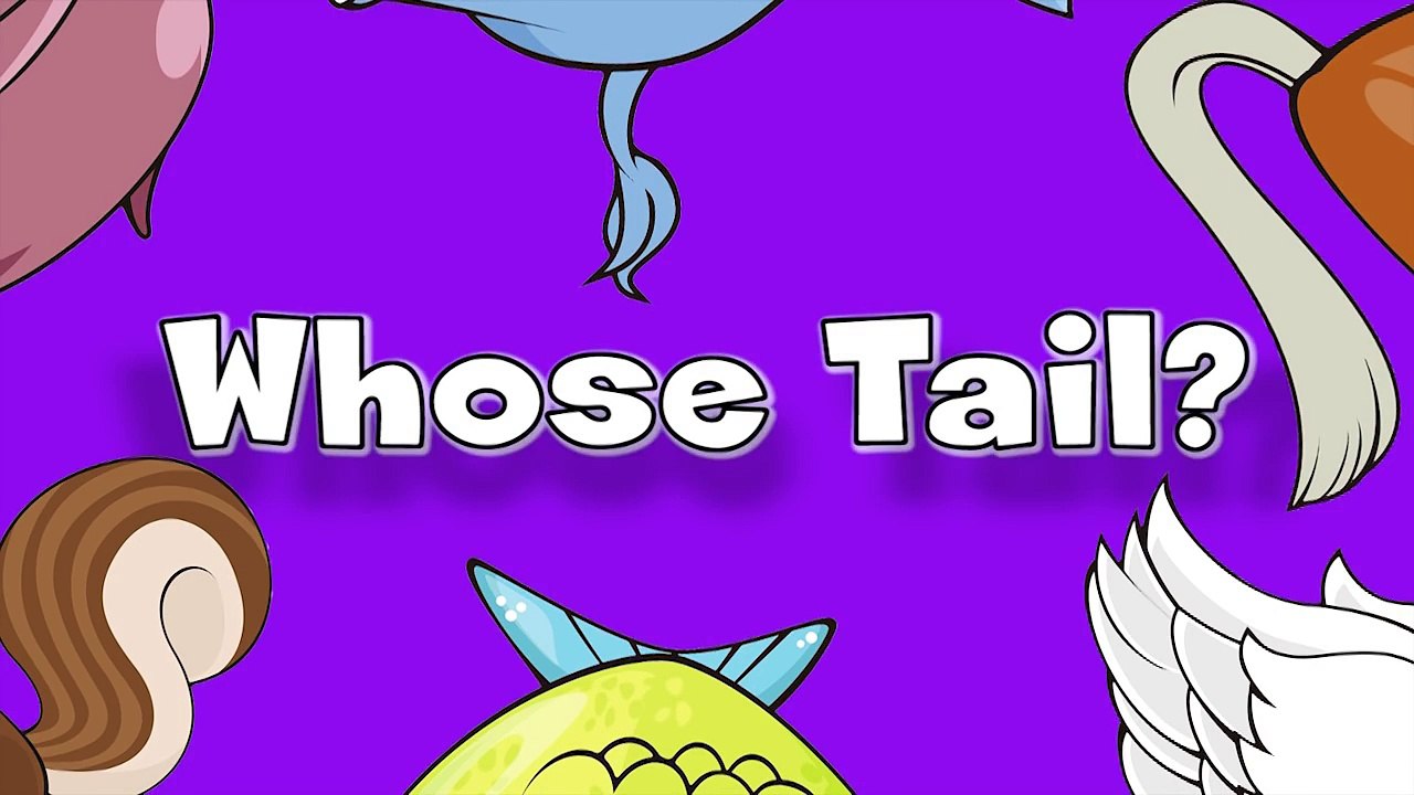 Whose Tail _ Learn Animals Song for Kids-TV3X26...