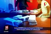 Ejecutivo aprueba paquete de medidas para luchar contra la corrupción