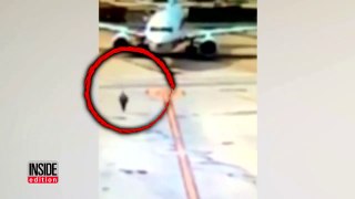 Passengers Shocked When Woman Jumps Out of Plane Taxiing-8VQ4F7nopu0