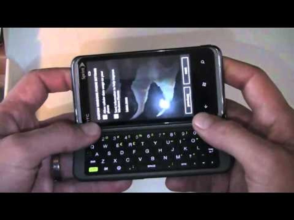 HTC Arrive Unboxing