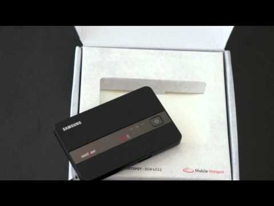 Samsung 4G Mobile Hotspot Unboxing