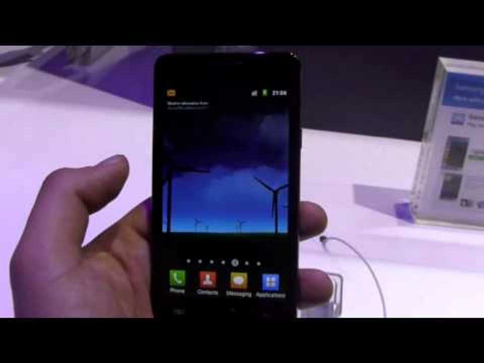 Samsung Galaxy S 2 Hands-On