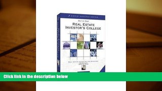 Download  Dolf de Roos  Real Estate Investor s College: Real Estate Investing for Everyone  Ebook