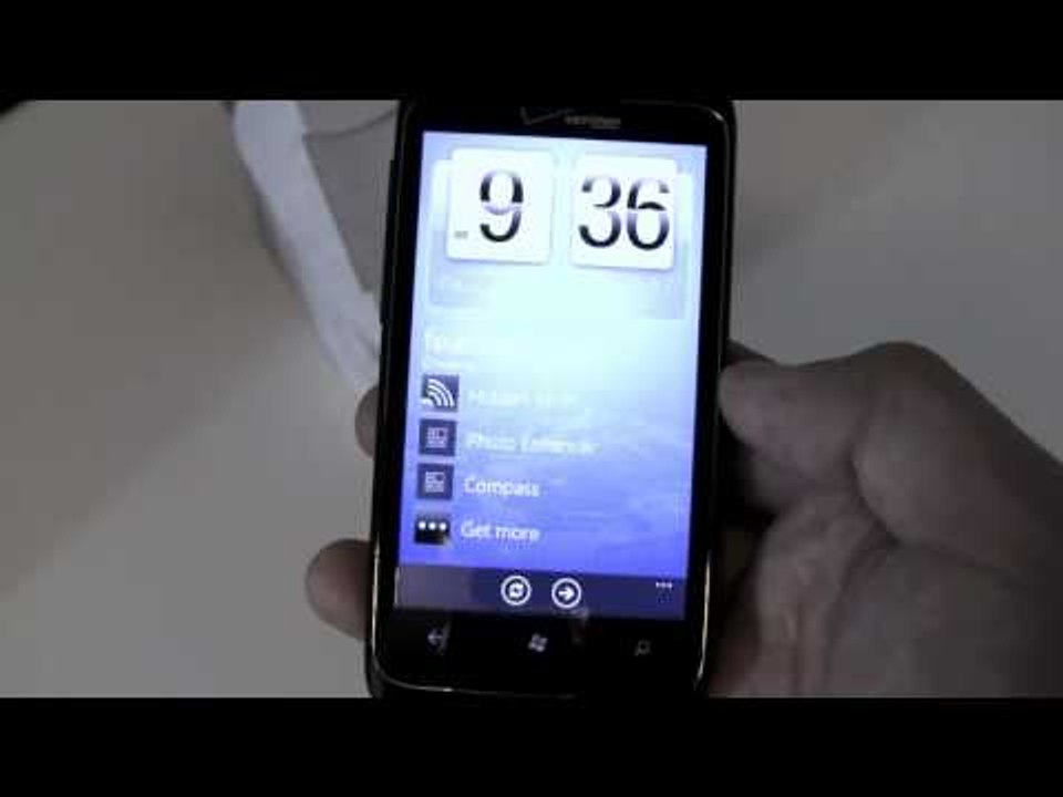 Verizon HTC Trophy Unboxing