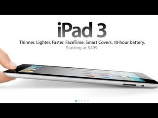 TechnoBuffalo - iPad 3 Gets Retina While Amazon Goes Hollywood