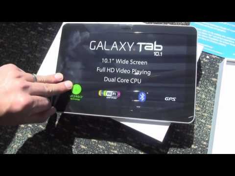 Samsung Galaxy Tab 10.1 Unboxing