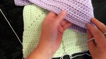 Part 2 Crochet along My Easy Newborn cardigan button holes 09/08/2016