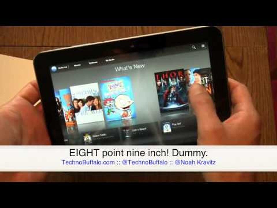 Samsung Galaxy Tab 8.9 Tablet Unboxing