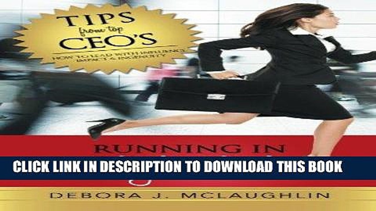 PDF Download Running in High Heels: How to Lead with Influence, Impact   Ingenuity Full Ebook
