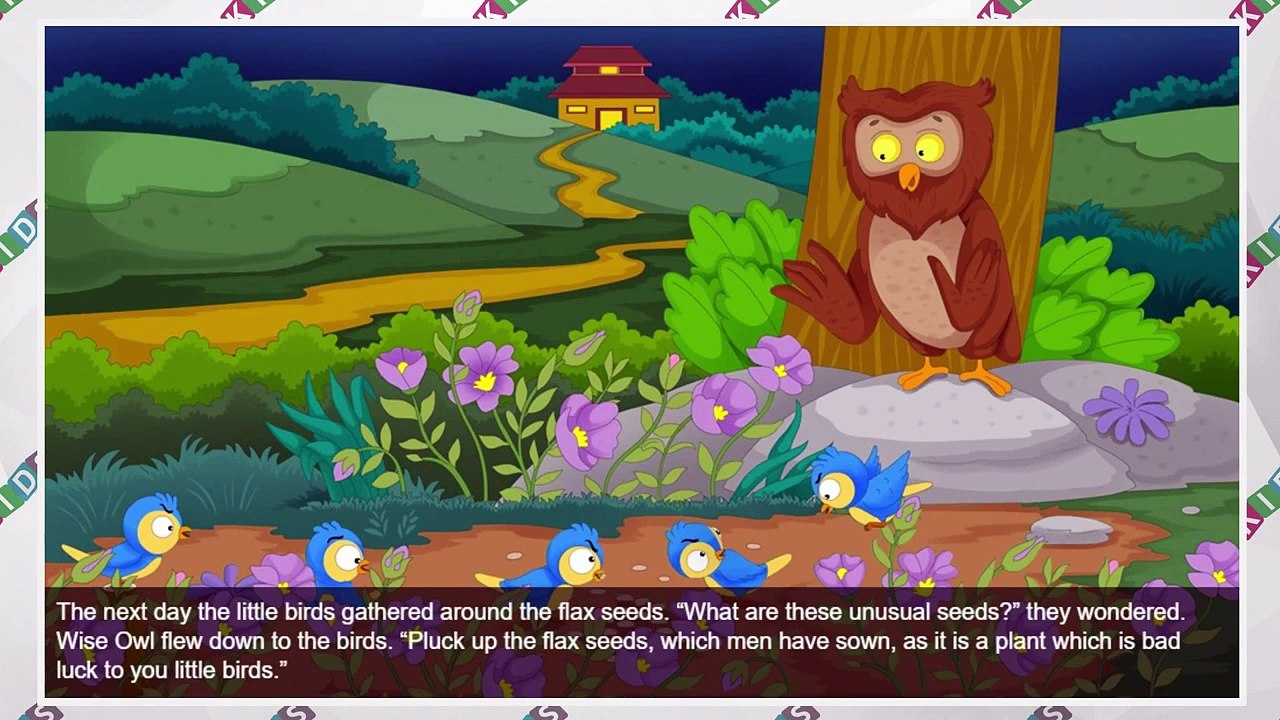 The Owl and the Birds   Fairy Tale   Aesop   Moral Stories for Kids   Grimm's Fairy Tales   Folktale