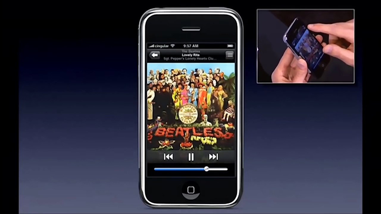 Présentation du 1er iPhone pa Steve Jobs il y a 10 ans ! Keynote Apple 2007