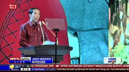 Pidato Presiden Jokowi di HUT ke-44 PDI Perjuangan