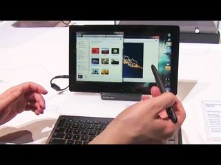 Windows 7 Slate! Samsung Series 7 Hands-On at CES 2012