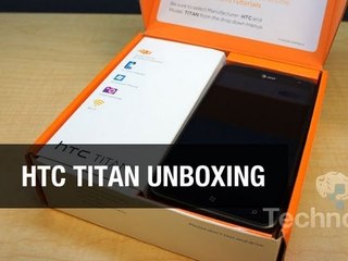 HTC Titan for AT&T Unboxing - Biggest Windows Phone!