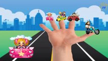 Learn Street Vehicles Finger Family Song | School Bus Car Finger Family Nursery Rhymes For Children