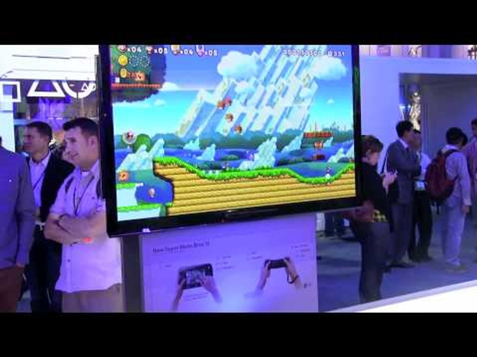 New Super Mario Bros U Gameplay!