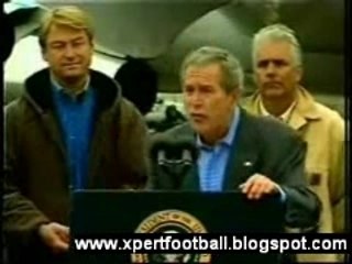 George Bush Blooper