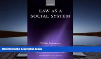 PDF [DOWNLOAD] Law As a Social System (Oxford Socio-Legal Studies) TRIAL EBOOK
