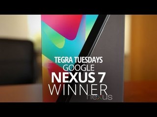 Nexus 7 Winner!