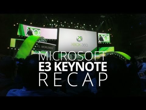 Halo 4, Smart Glass, Forza & More! E3 Keynote Recap - Microsoft