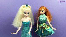 Frozen Elsa and Anna Dolls Makeover! Frozen Hairstyle and Dress Up. Disney Princess Video.-DtkETNkw