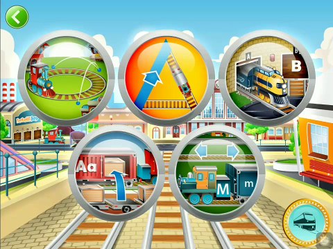 Baby tv pro shows full episodes-kids abc trains game-preschool learning games-children learn A to Z