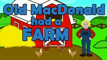 Old MacDonald had a Farm - Animated Nursery Rhymes - Animal Sounds - Kids Songs Toddlers Preschool
