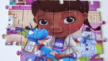Puzzle Games Toys Doc McStuffins Disney Rompecabezas Hallie Chilly Puzzles Kids Learning Videos
