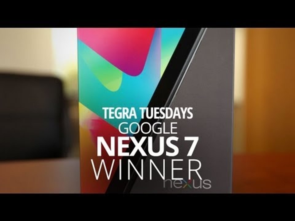 Nexus 7 Winner!
