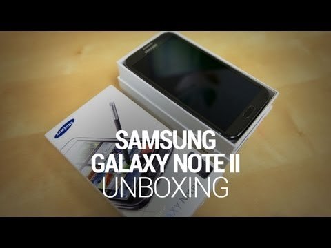 Samsung Galaxy Note II Unboxing & Hands On!