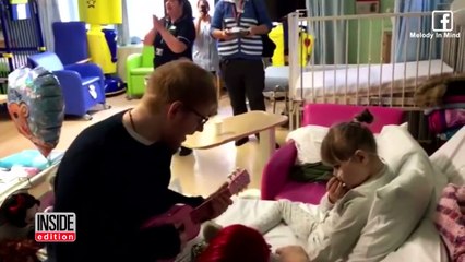 Ed Sheeran Serenades Girl With Rare Disease Who Calls Him Her 'Prince Charming'-YTvTM7KBISs