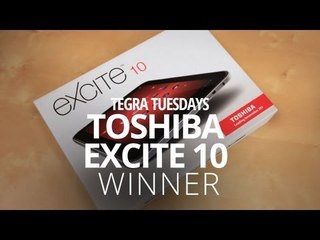 Toshiba Excite Winner!