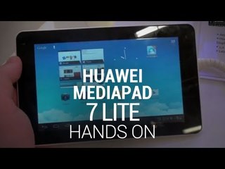 Huawei MediaPad 7 Lite Hands-On
