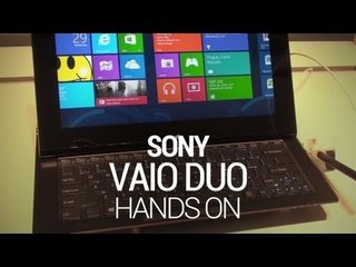 Sony Vaio Duo 11 Hands On